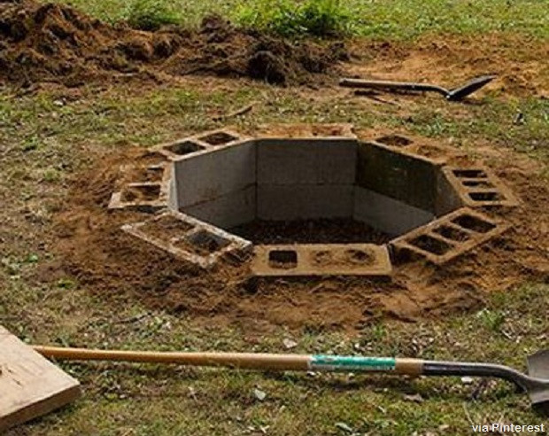 Simple Cinder Block Fire Pit
 DIY Projects 15 Ideas For Using Cinder Blocks