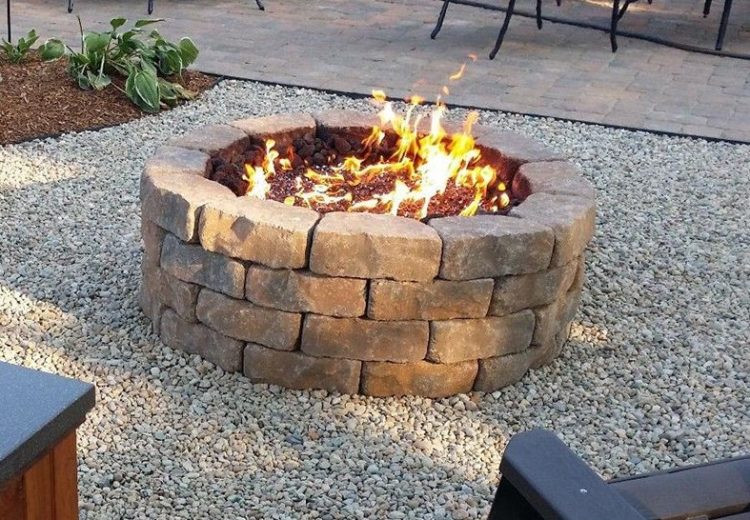 Simple Cinder Block Fire Pit
 15 Outstanding Cinder Block Fire Pit Design Ideas For Outdoor