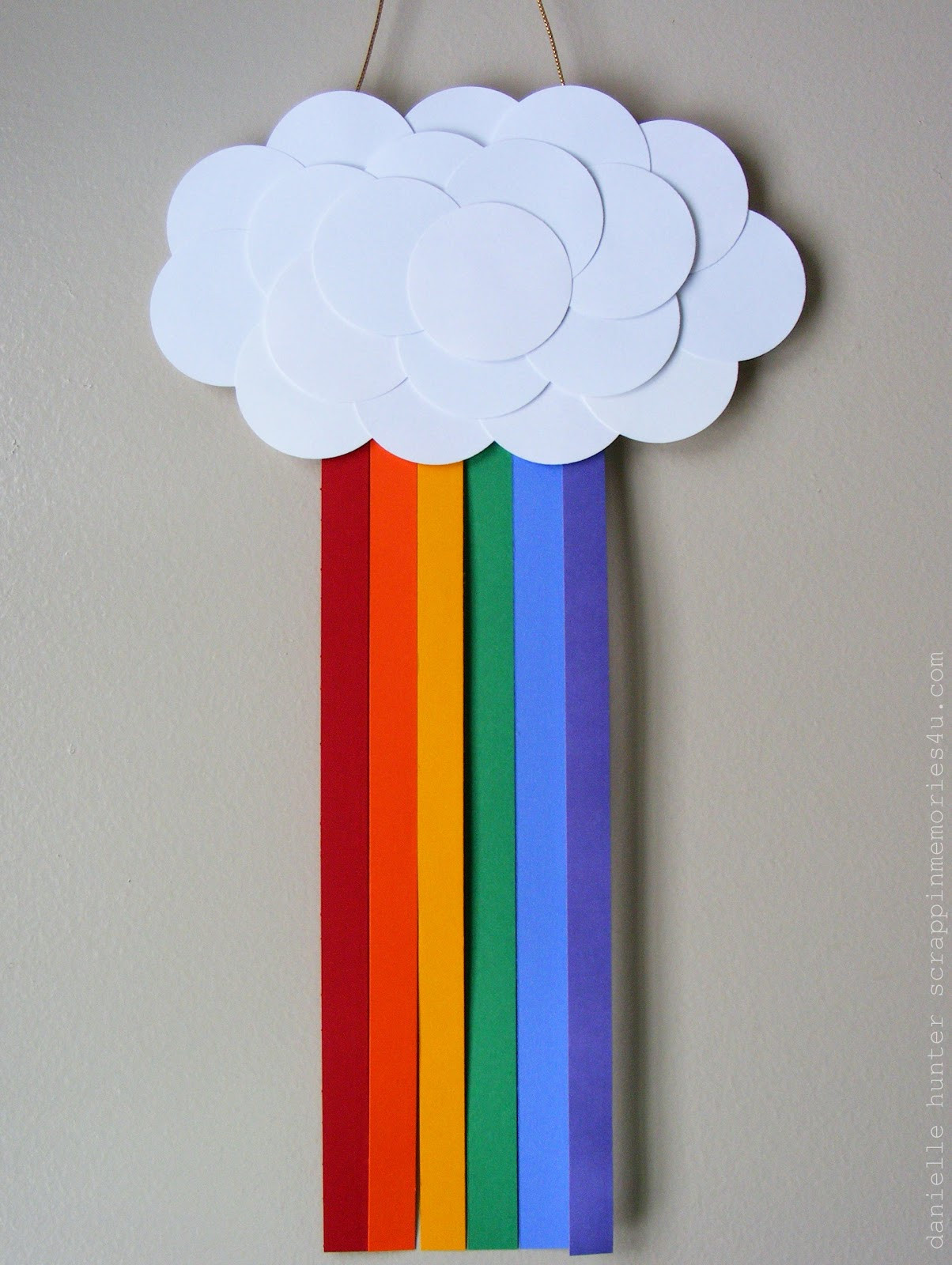 Simple Crafts For Preschoolers
 Snap & Scrap Kids Craft Idea Paper Rainbow for St