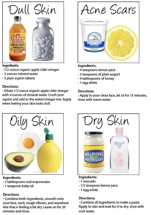 Simple DIY Face Masks
 Eat Right & Spa