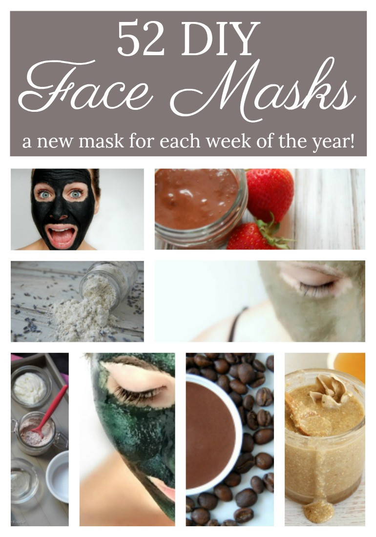 Simple DIY Face Masks
 52 DIY Face Mask Recipes The Pistachio Project