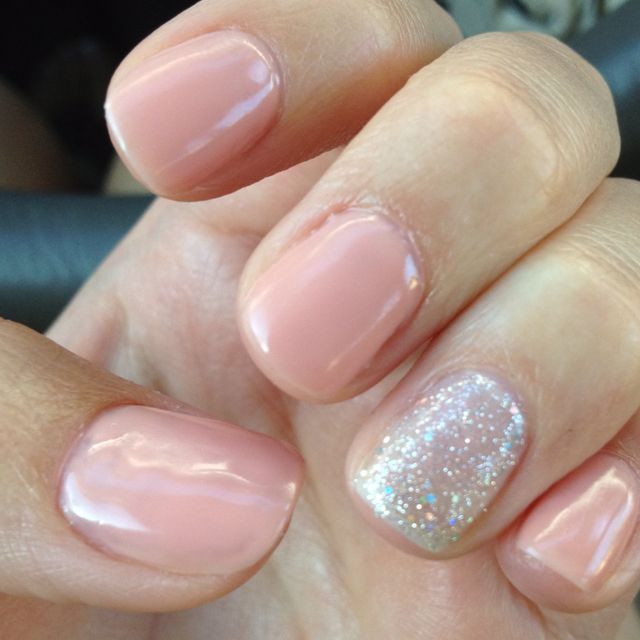 Simple Glitter Nails
 Pin on Beauty