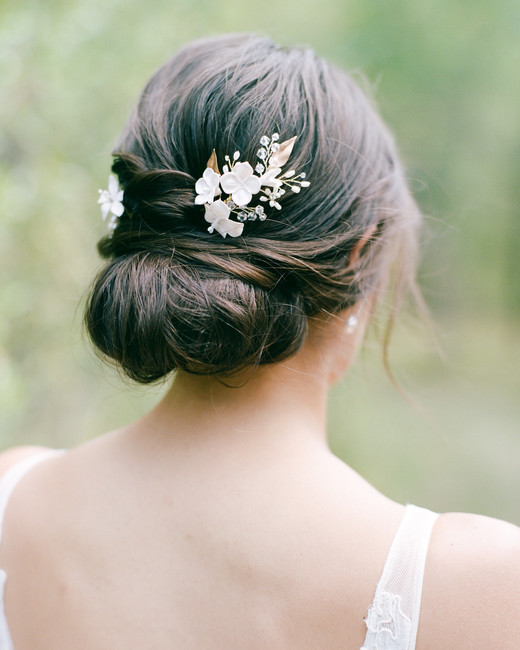 Simple Hairstyles For Brides
 55 Simple Wedding Hairstyles That Prove Less Is More