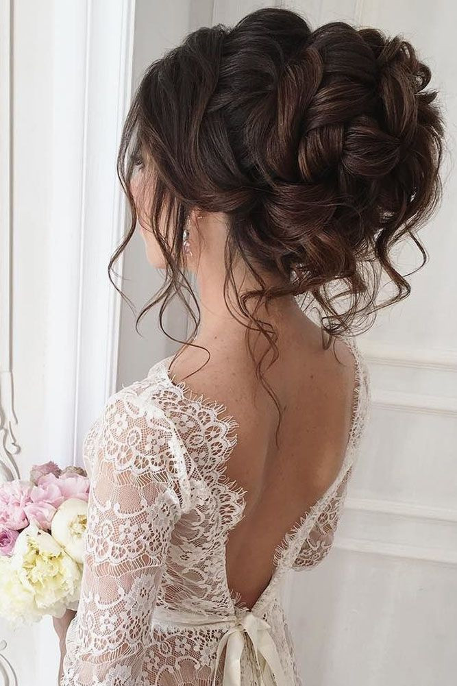 Simple Hairstyles For Brides
 30 Elegant Wedding Hairstyles For Gentle Brides