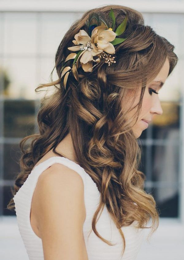 Simple Hairstyles For Brides
 The Autumn Wedding Pretty Wedding Hairstyles For The Bride