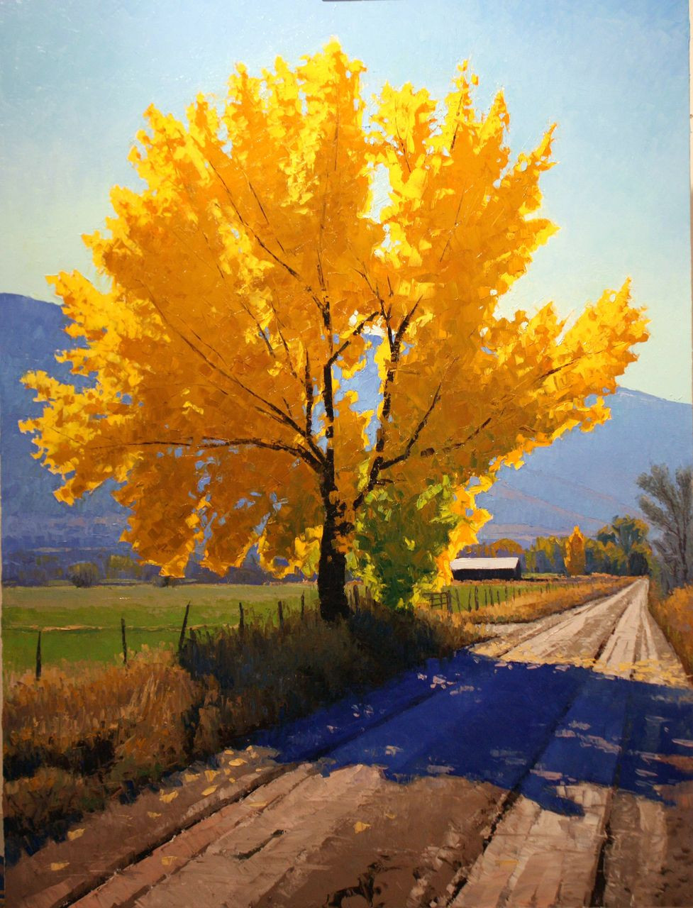 Simple Landscape Painting
 Pin on Fall s Favorite Trees