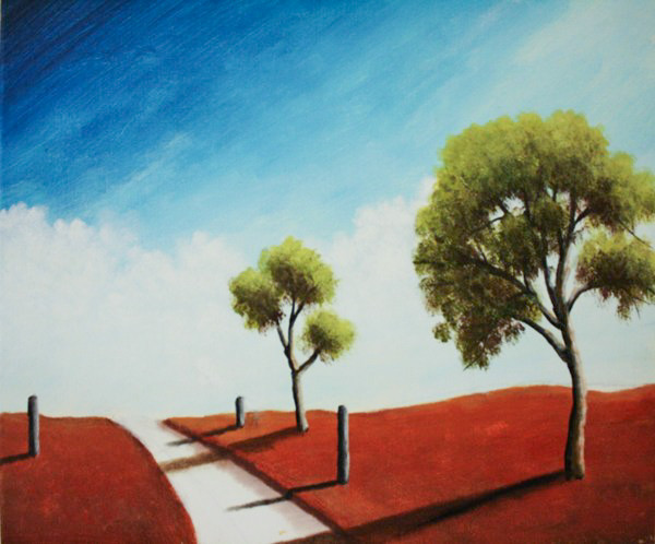 Simple Landscape Painting
 Simple Landscape Paintings on Behance