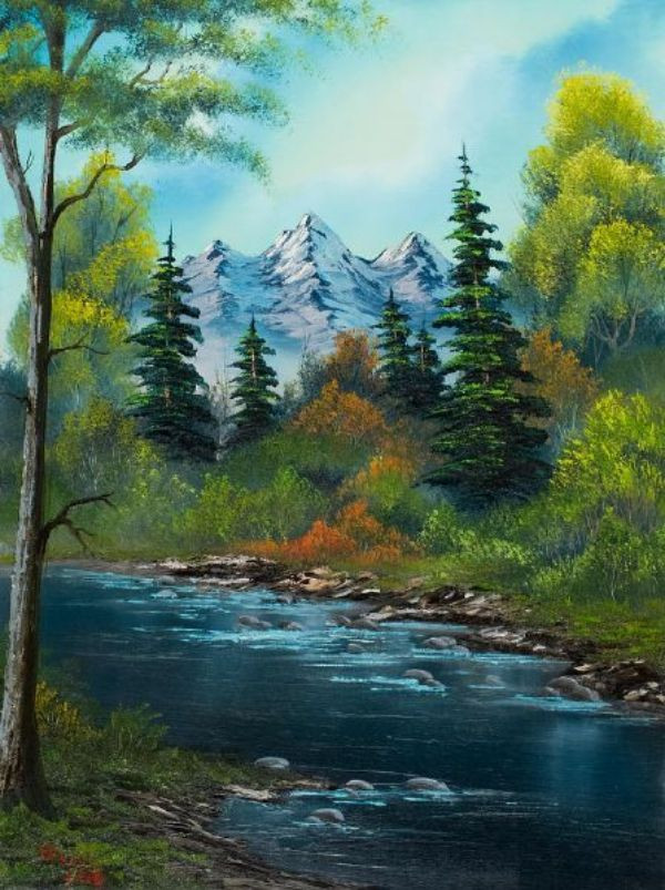 Simple Landscape Painting
 40 Simple and Easy Landscape Painting Ideas