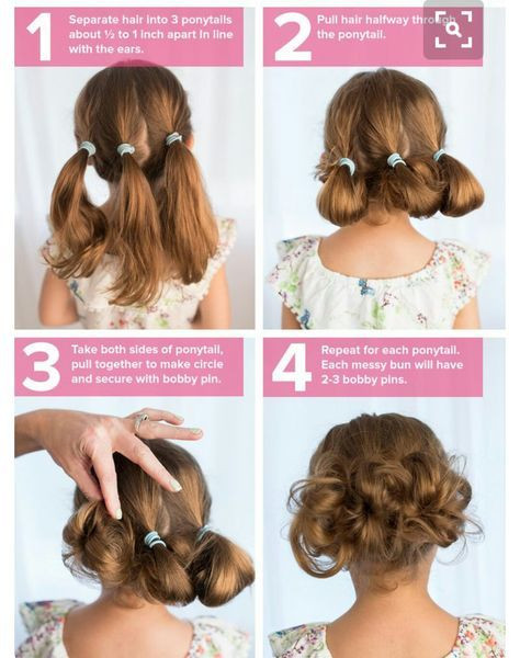 Simple Little Girl Hairstyles
 1359 best Colorful Hair images on Pinterest