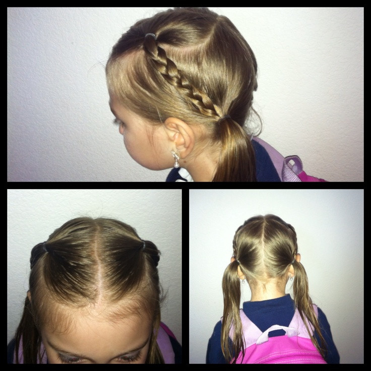 Simple Little Girl Hairstyles
 Easy little girl hairstyle Kids Girls Hairstyle