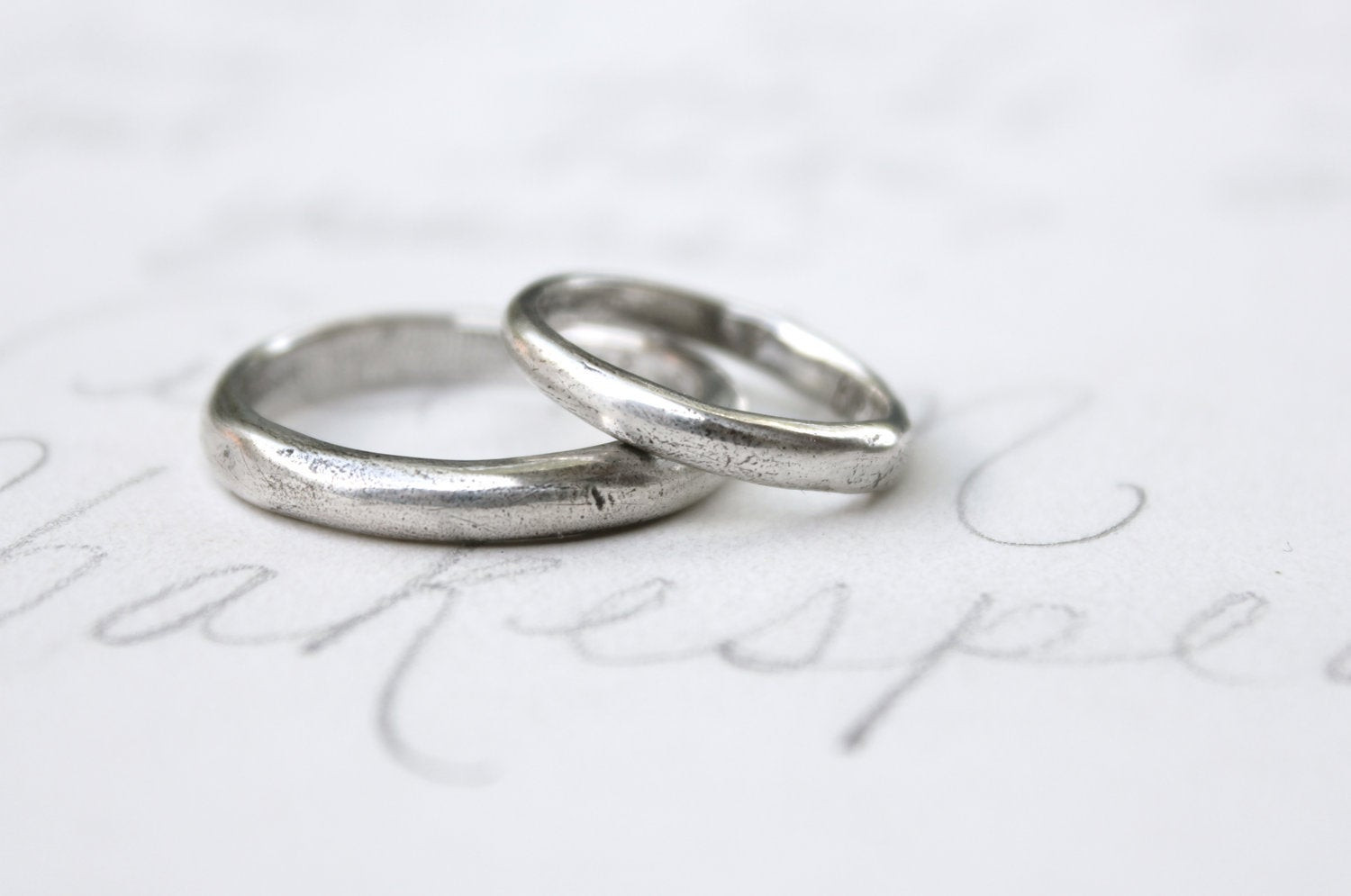 Simple Wedding Bands
 Unavailable Listing on Etsy