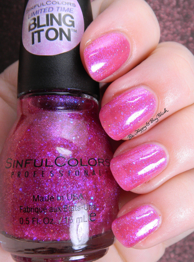 Sinful Nail Colors
 Sinful Colors Bling It nail polish collection partial