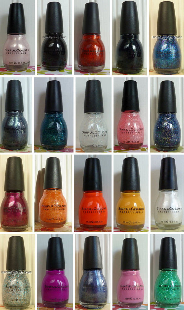 Sinful Nail Colors
 ONE NEW SINFUL COLORS NAIL ENAMEL POLISH YOU PICK