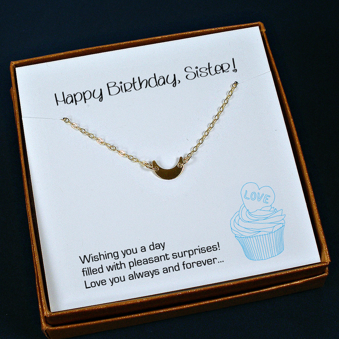 Sister Birthday Gift
 Sister Birthday Gift Sister Necklace Sister Gift Ideas