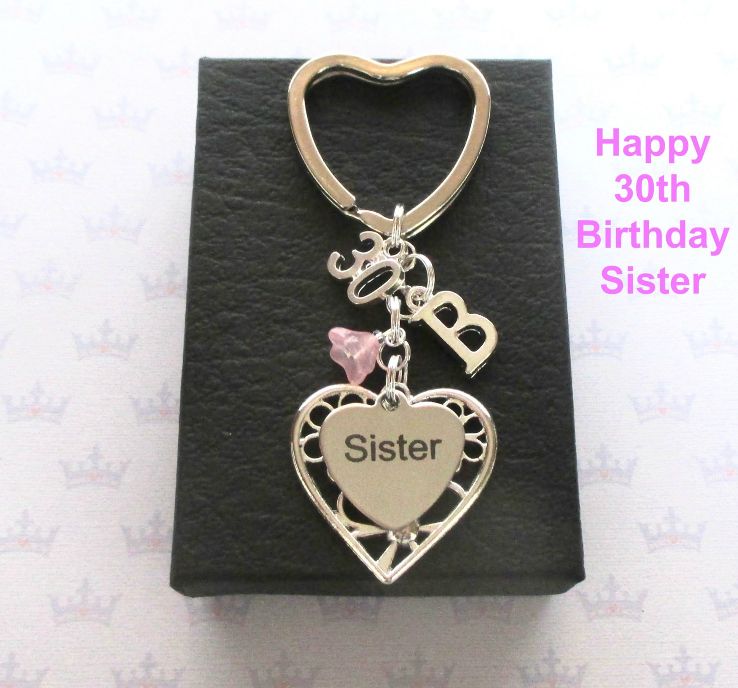 Sister Birthday Gift
 Sister 30th birthday t 30th keychain Sister t