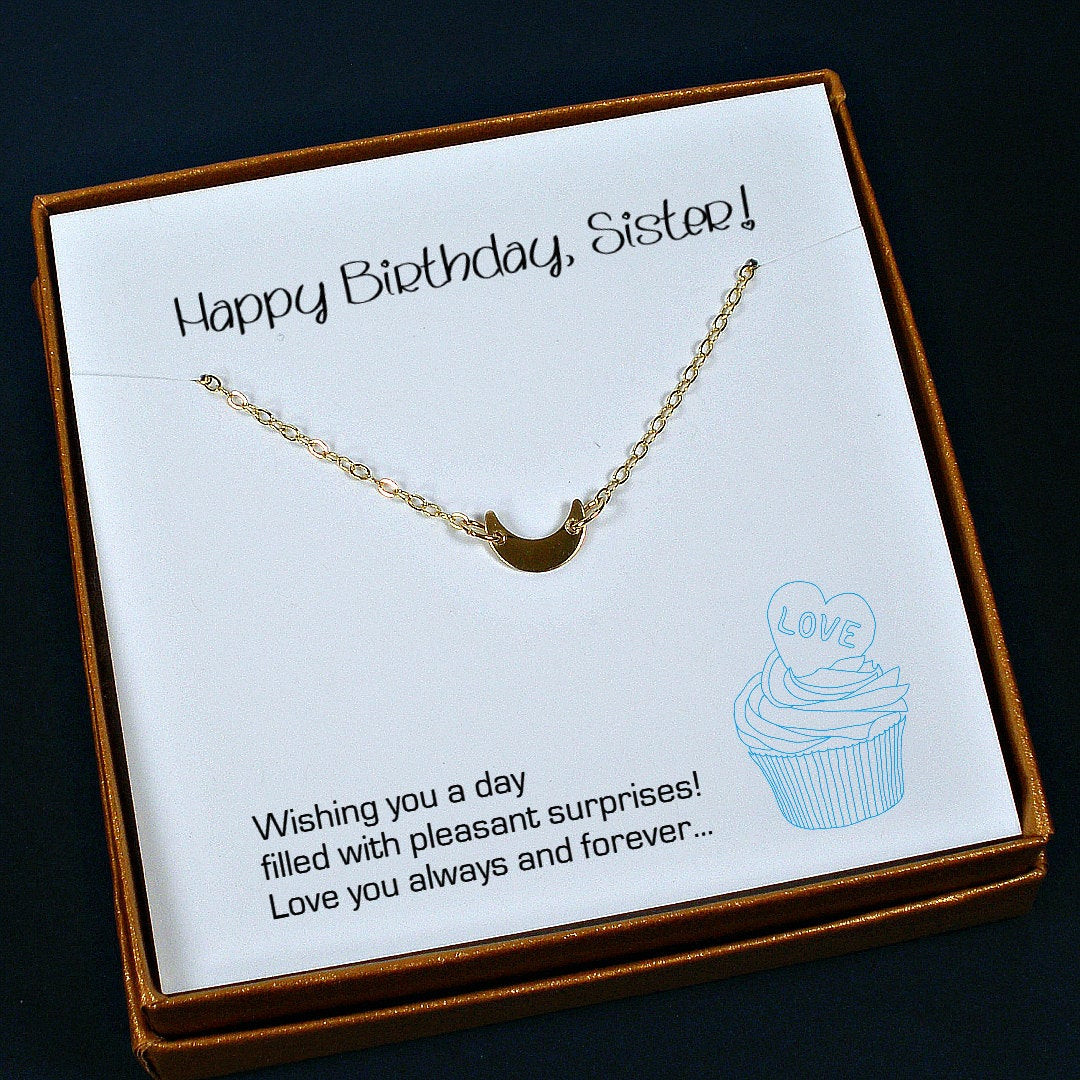 Sister Birthday Gifts
 Sister Birthday Gift Sister Necklace Sister Gift Ideas