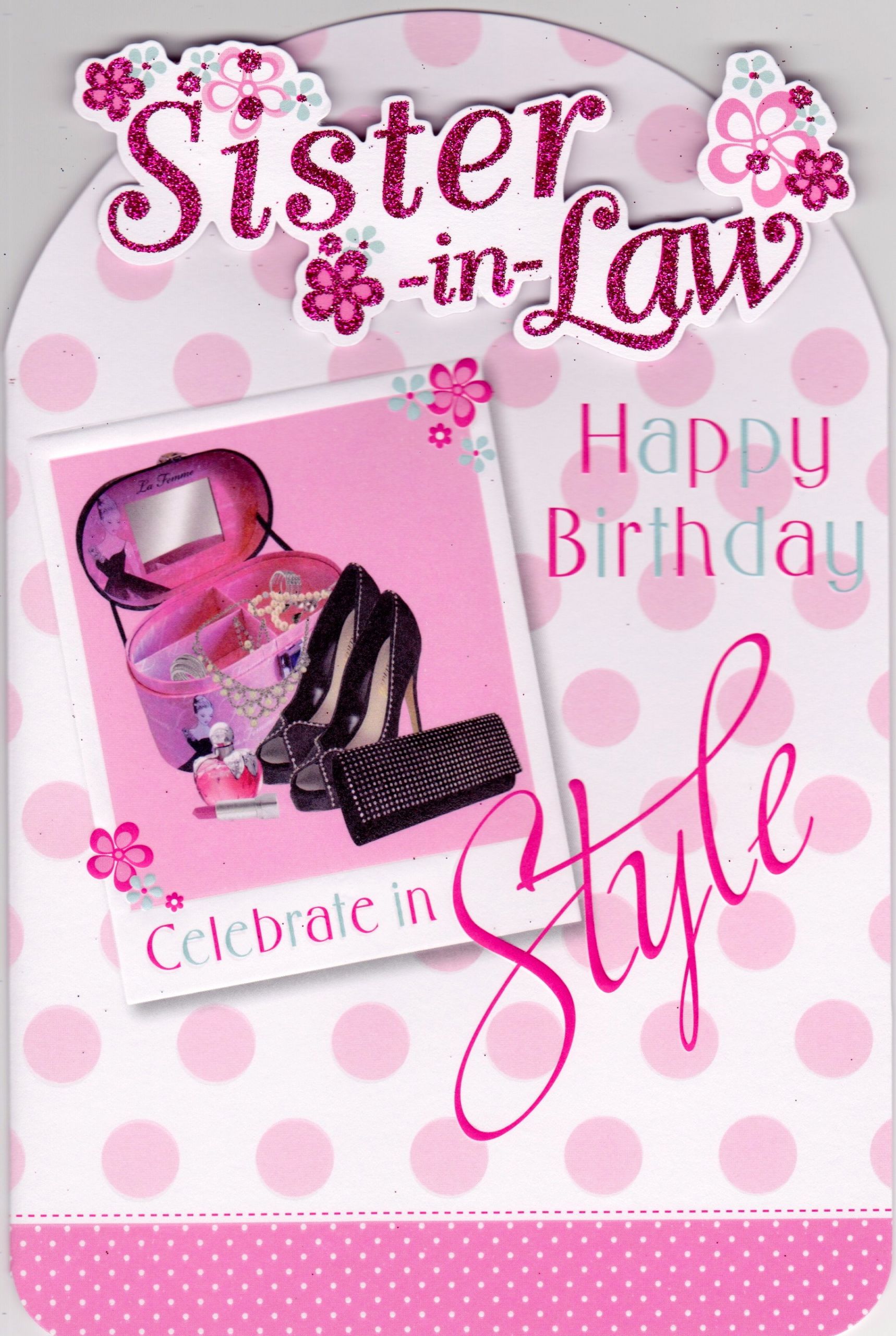 Sister In Law Birthday Card
 Happy Birthday Sister In Law Quotes QuotesGram