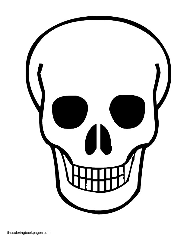 Skull Coloring Pages For Kids
 Coloring Pages Skulls Coloring Home