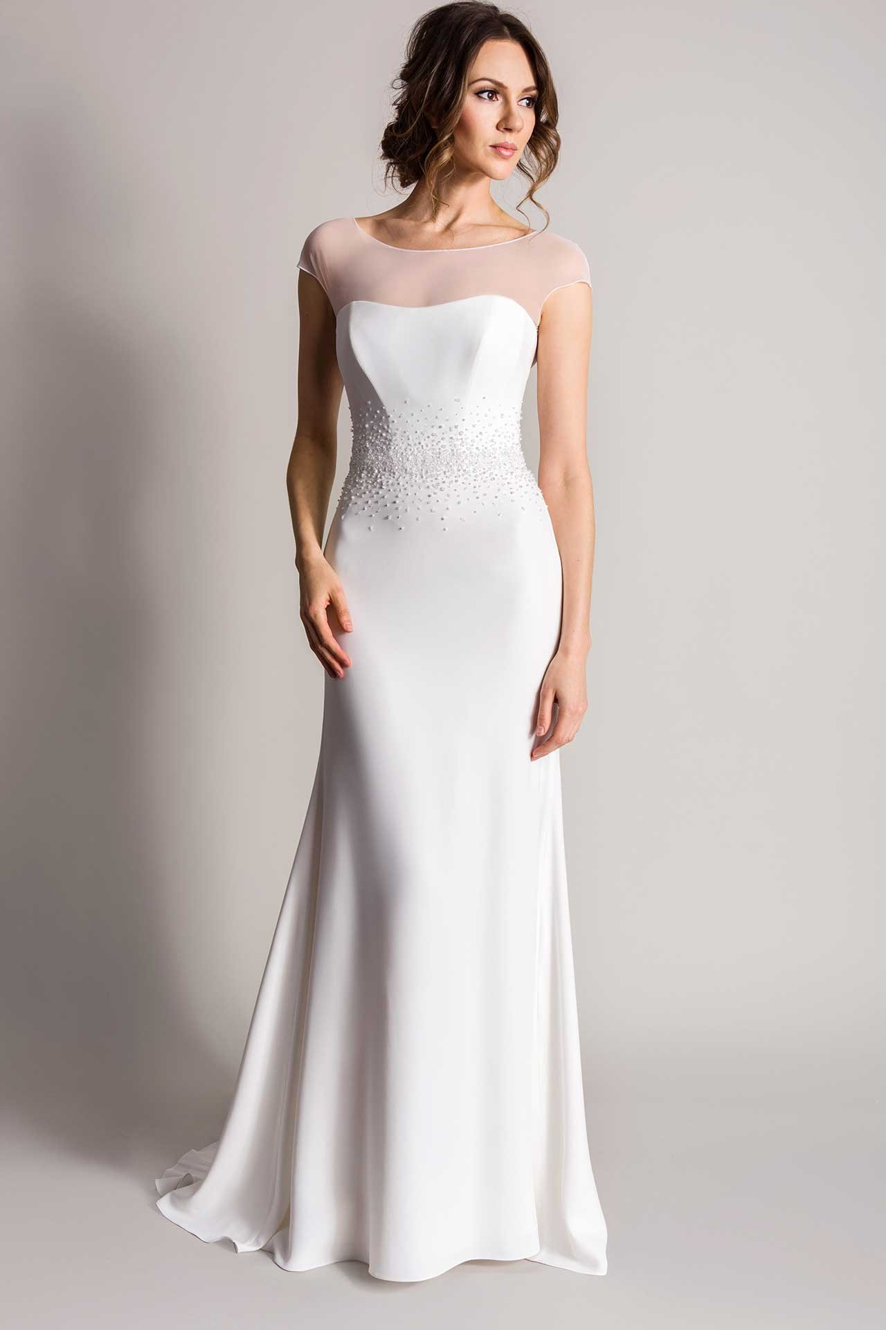 Sleek Wedding Dresses
 Sleek And Minimalist Wedding Dresses For Modern Brides