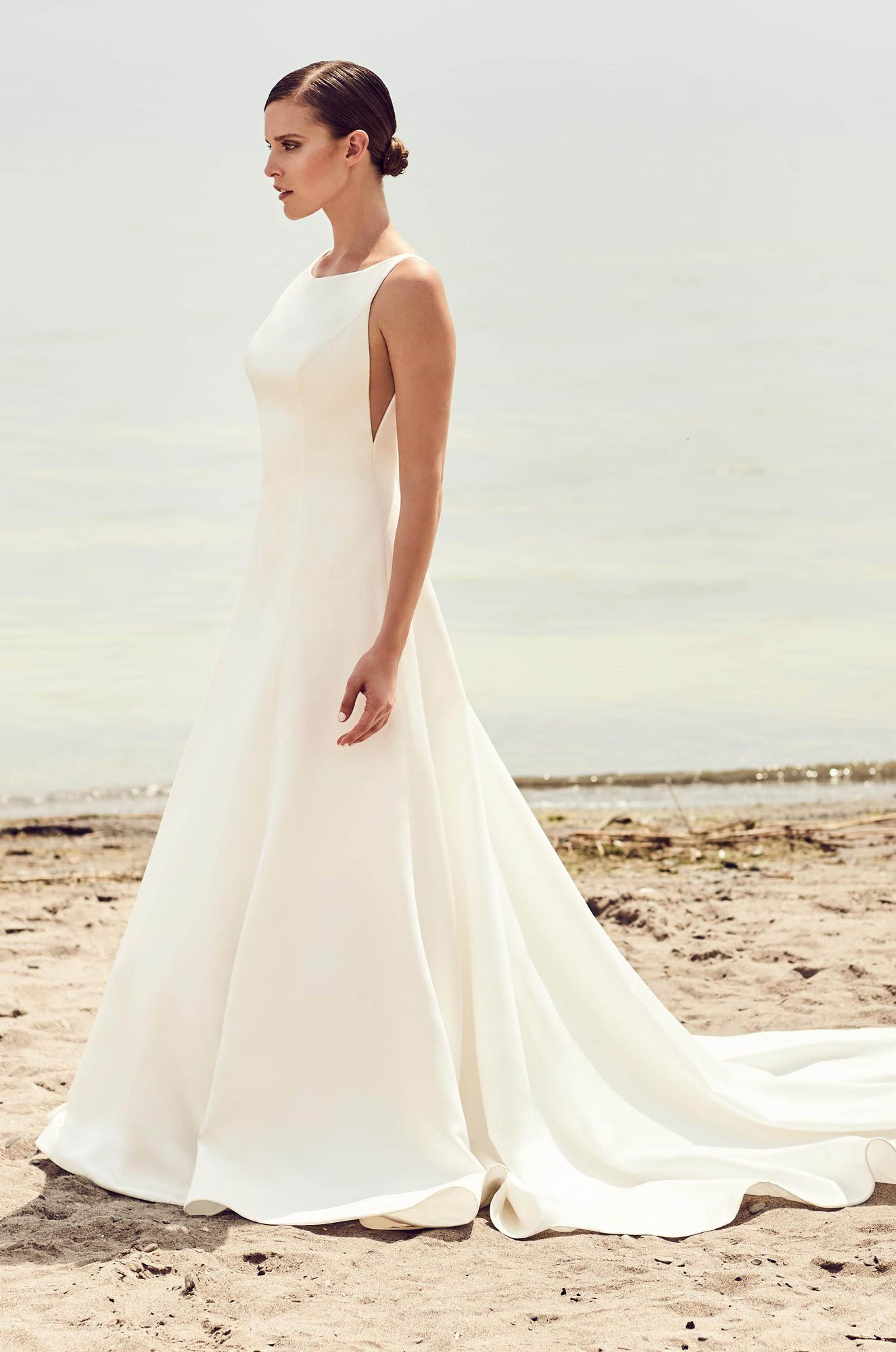 Sleek Wedding Dresses
 Sleek Modern Wedding Dress Style 2115