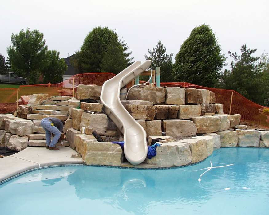 Slide For Above Ground Pool
 Pool Slides For Inground Pools – Swimming pools photos