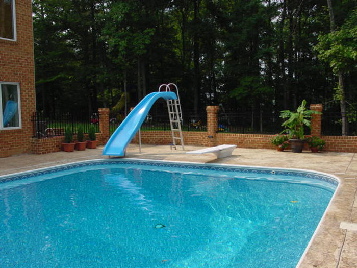 Slide For Above Ground Pool
 Inground Pool Slides – Swimming pools photos