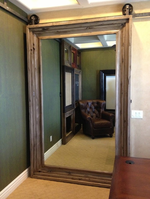 Sliding Bathroom Mirror
 Custom Barn Doors