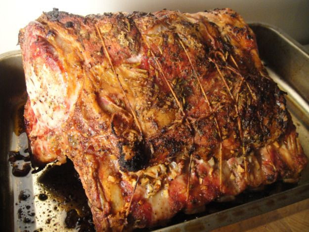 Slow Cook Pork Loin In Oven
 Pork Rib Roast with Rosemary and Sage Recipe