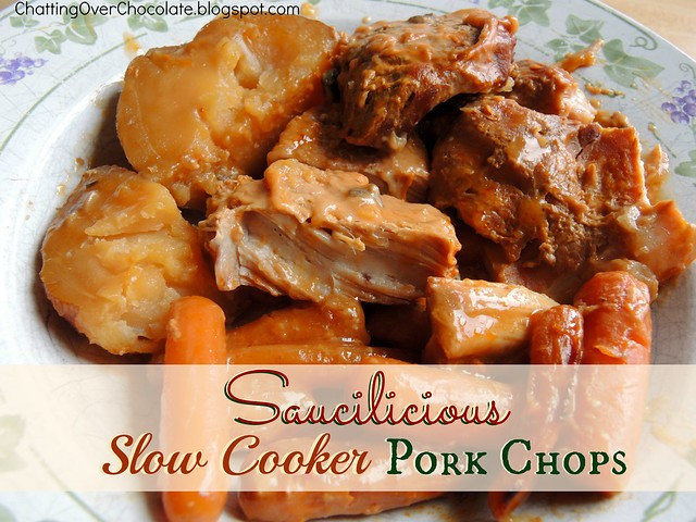 Slow Cooker Pork Chops Potatoes Carrots
 Chatting Over Chocolate Saucilicious Slow Cooker Pork Chops