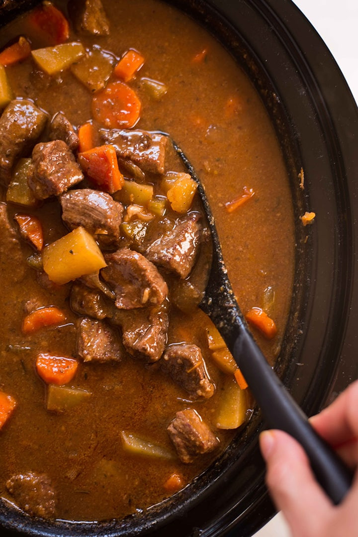 Slow Cooker Stew Meat
 Healthy Slow Cooker Beef Stew Perfect Make Ahead Dinner