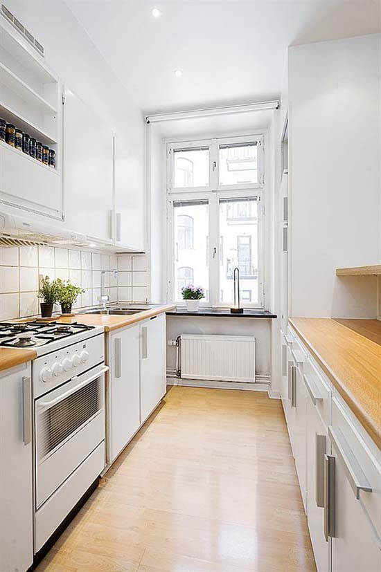 Small Apartment Kitchens
 4 Ideas and Designs for a Tiny Apartment Kitchen