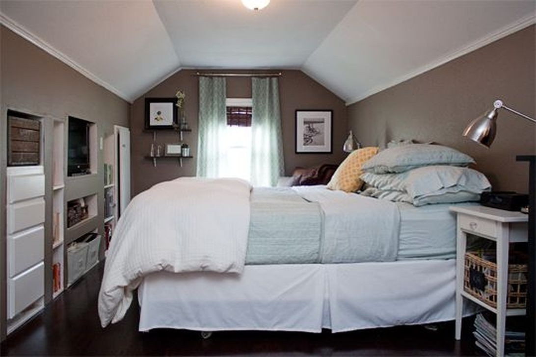 Small Attic Bedroom
 48 Elegant Small Attic Bedroom For Your Home HOMYSTYLE