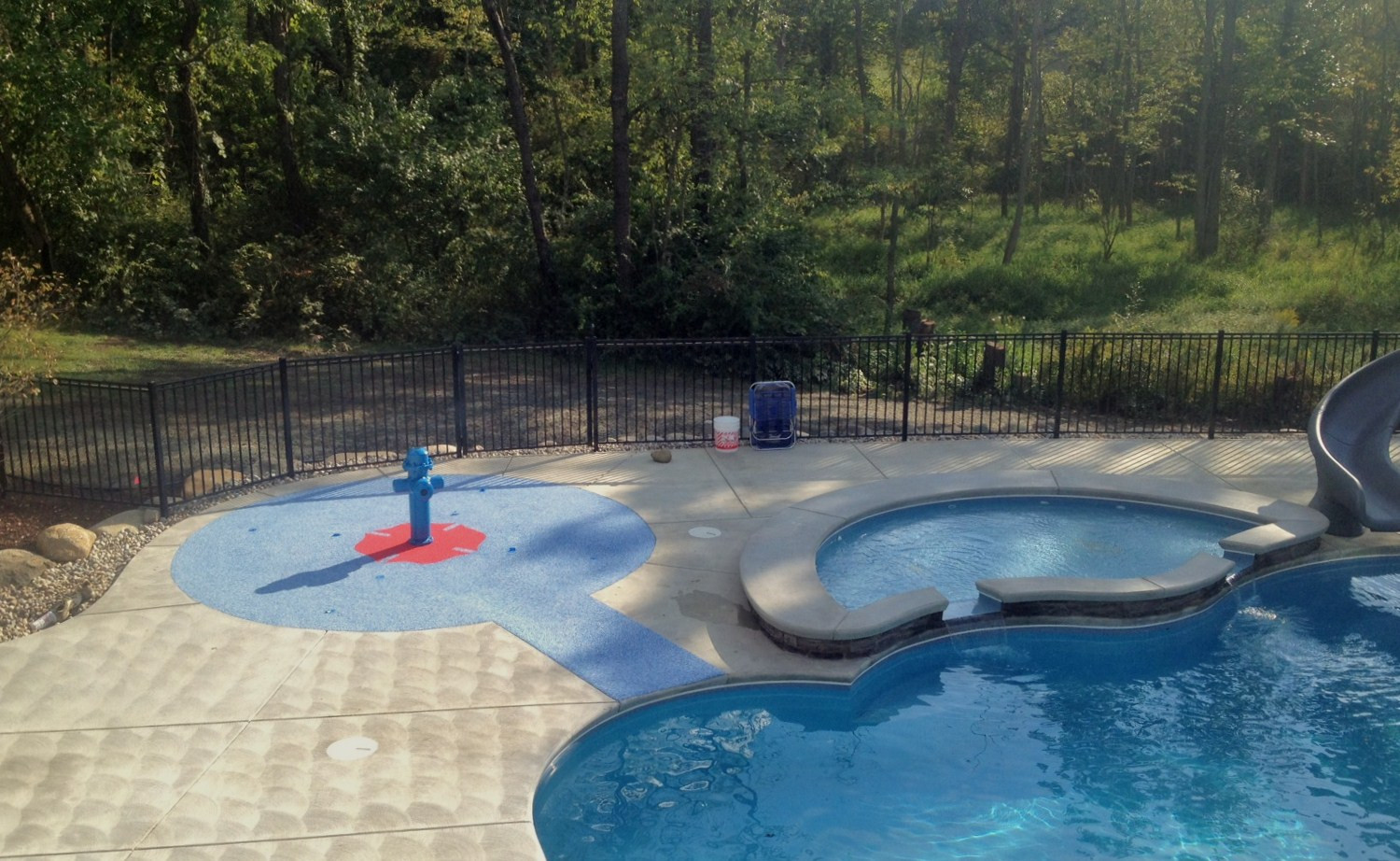 Small Backyard Splash Pad
 Splash Pads for the Home and Backyard
