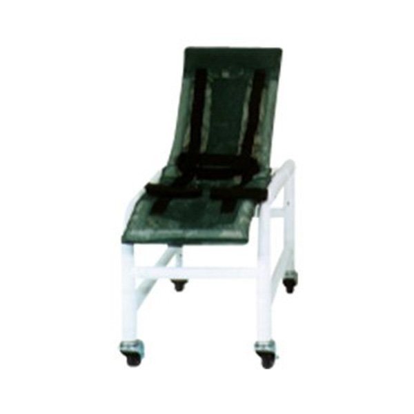 Small Bathroom Chair
 Reclining PVC Bath Shower Chair Small with Base and Casters