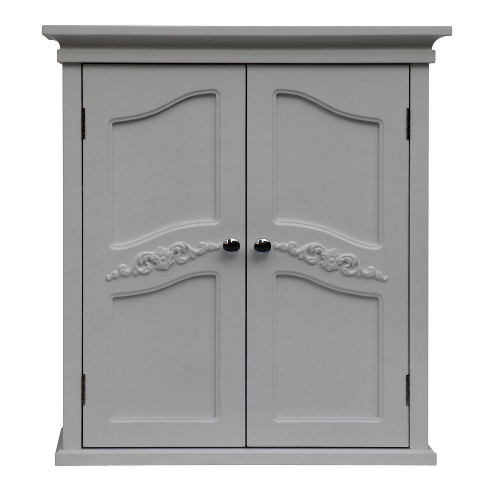 Small Bathroom Wall Cabinets
 Elegant Home Fashions Venice 22 in W x 24 in H x 8 in D