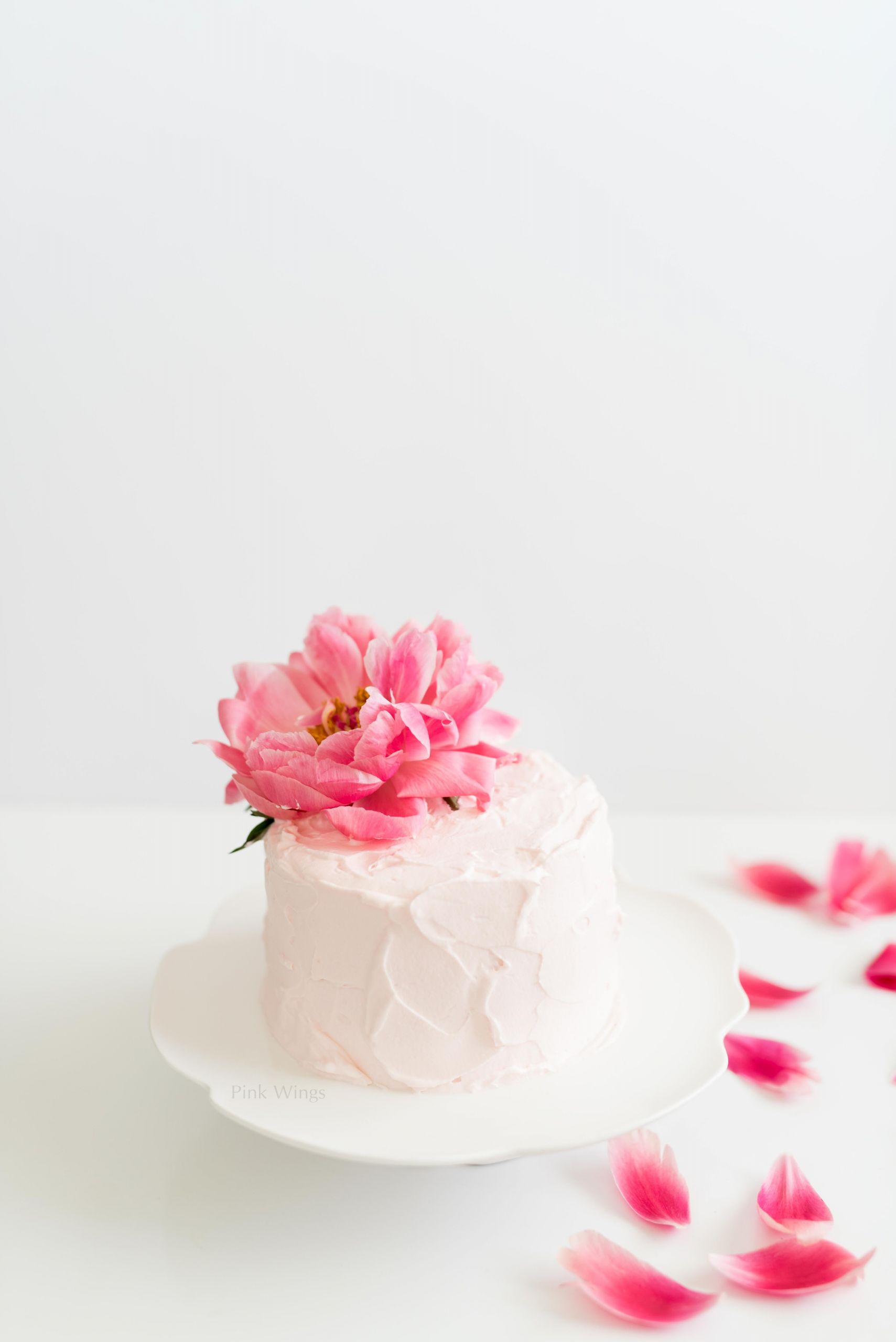 Small Birthday Cake Recipe
 Pink Strawberry Birthday Cake