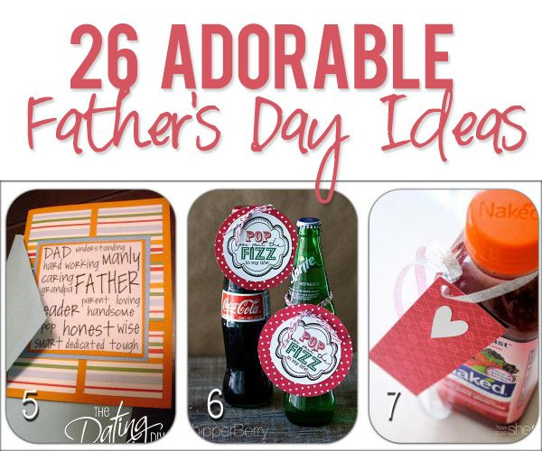 Small Father'S Day Gift Ideas
 26 Adorable Father s Day Ideas
