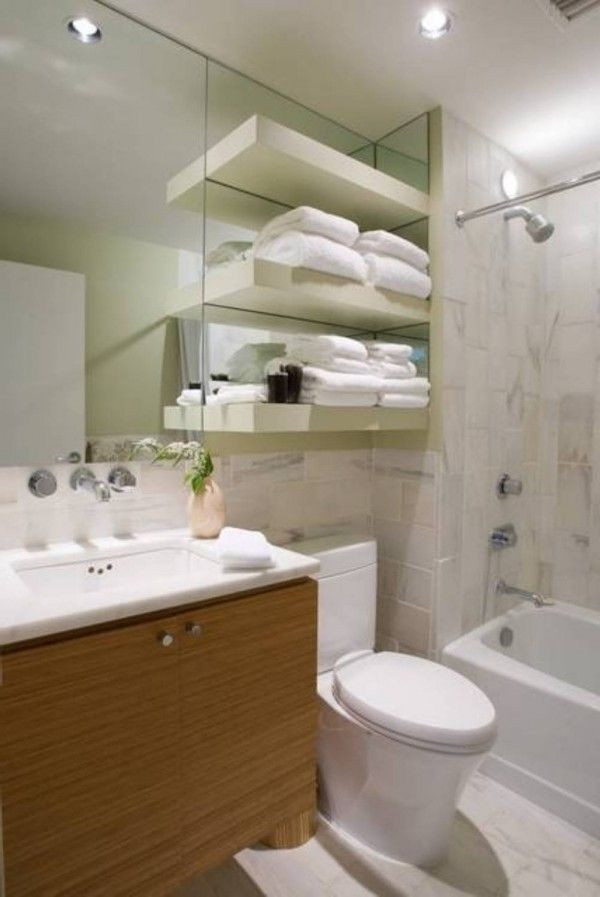 Small Full Bathroom Ideas
 1000 images about Organizing Small Space Solutions on