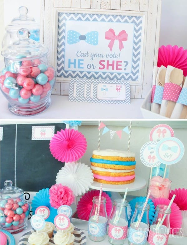 Small Gender Reveal Party Ideas
 10 Baby Gender Reveal Party Ideas