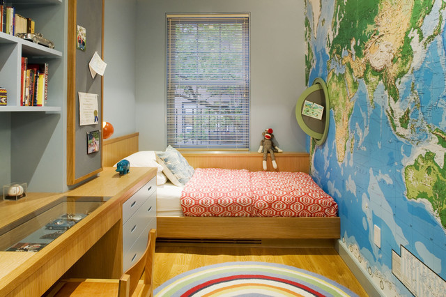 Small Kids Bedroom
 kids bedroom Contemporary Kids New York by Dufner