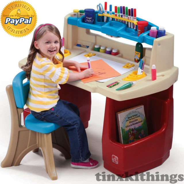 Small Kids Table And Chairs
 Kids Study Table Desk W Chair Small Play Room Children Art