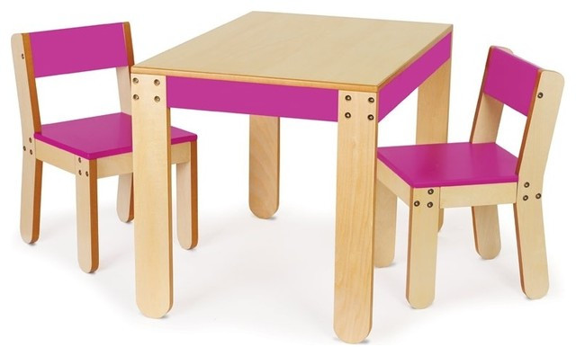 Small Kids Table And Chairs
 P kolino Little e s Table & Chair Set Modern Kids