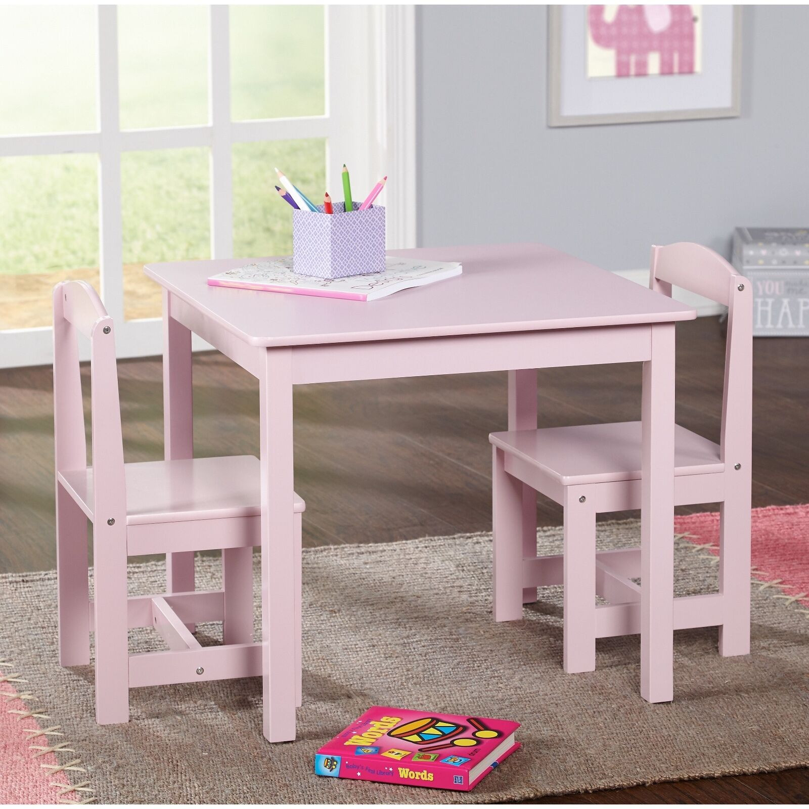 Small Kids Table And Chairs
 Study Small Table and Chair Set Generic 3 Piece Wood