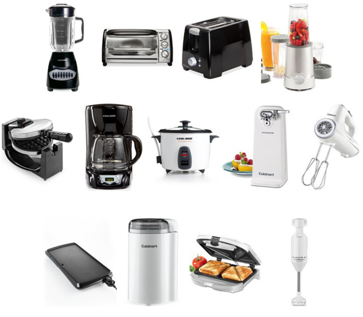 Small Kitchen Appliances
 Essential Small Appliances Every Kitchen Should Have