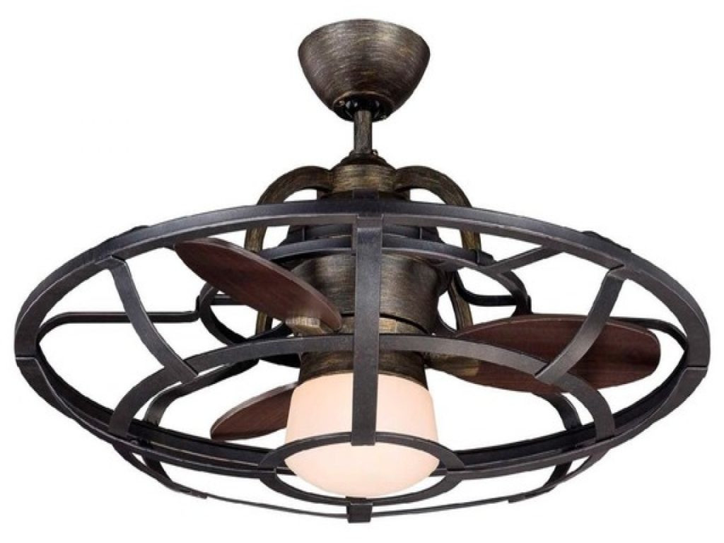 small kitchen ceiling fan with light