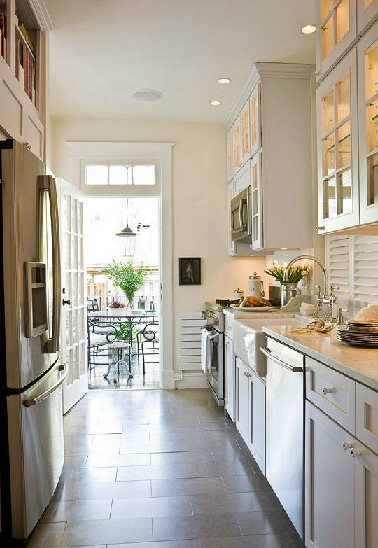 Small Kitchen Colour Ideas
 47 Best Galley Kitchen Designs Decoholic