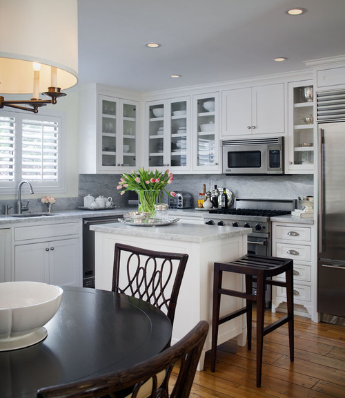 Small Kitchen Design Layouts
 How To Make An Island Work In A Small Kitchen