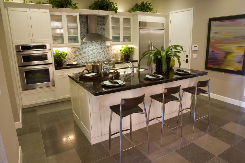 Small Kitchen Design With Island
 45 Upscale Small Kitchen Islands in Small Kitchens