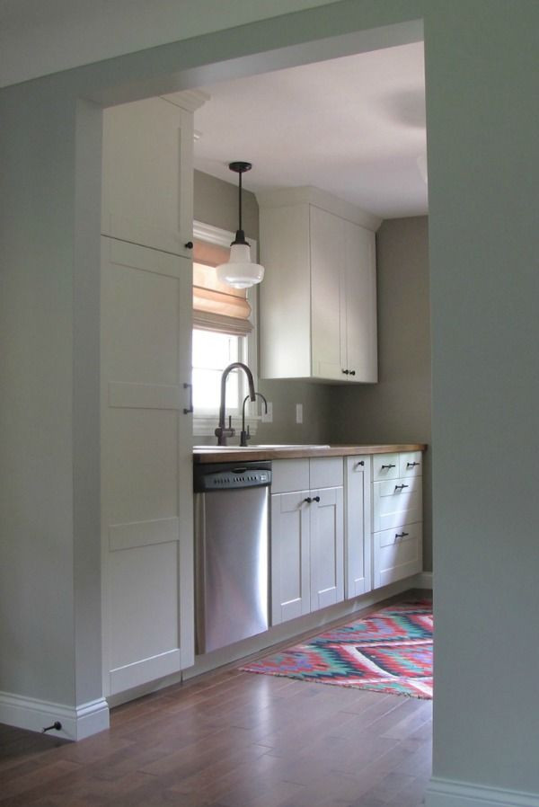 Small Kitchen Reno Cost
 9′ x 10′ galley kitchen reno with Ikea cabinets cost