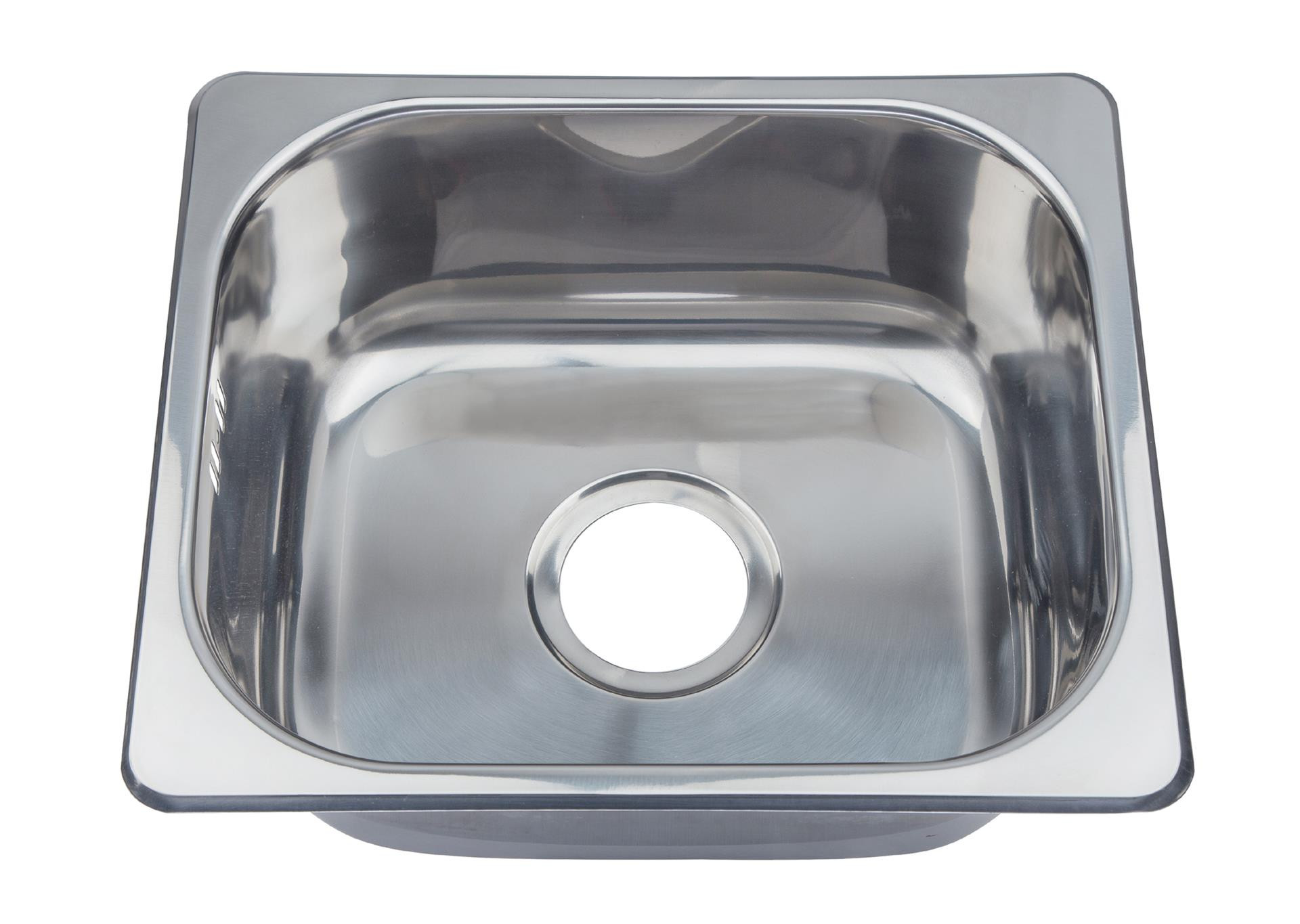 Small Kitchen Sink
 Small Top Mount Inset Stainless Steel Kitchen Sinks With